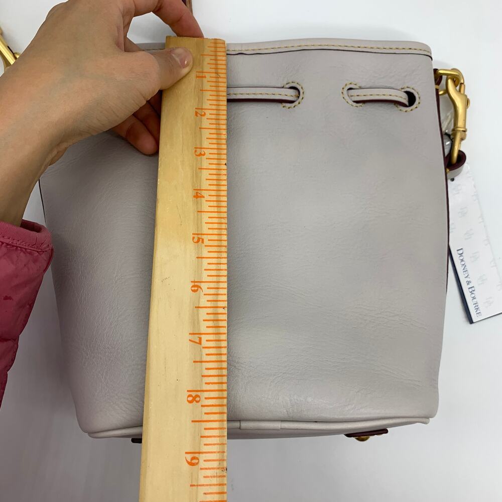 Dooney & Bourke Crossbody Florentine Leather Small Drawstring Purse - Picture 8 of 16